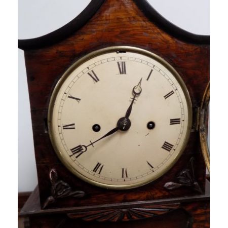 Antike englische Standuhr, Palisanderholz, 1880