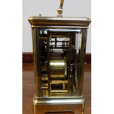 Englische antike Messinguhr, tragbar, 1920