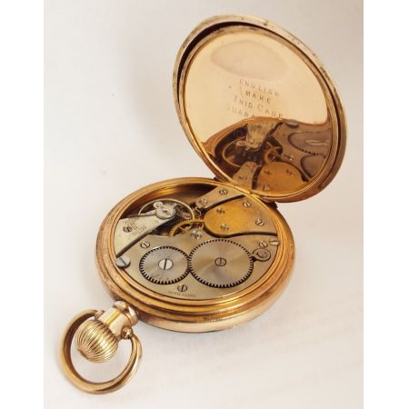 Antike Taschenuhr, original englisch 1920er Worcestershire