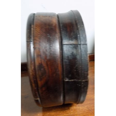 Antike original englische Schiffsuhr mit Kettenlaufwerk, 1910