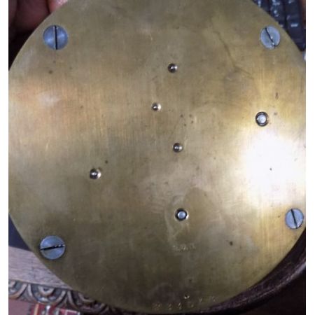 Antike original englische Schiffsuhr mit Kettenlaufwerk, 1910