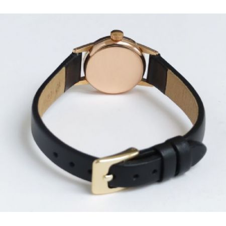 Schöne 14 Karat Roségoldene Omega Damen Armbanduhr, 1958