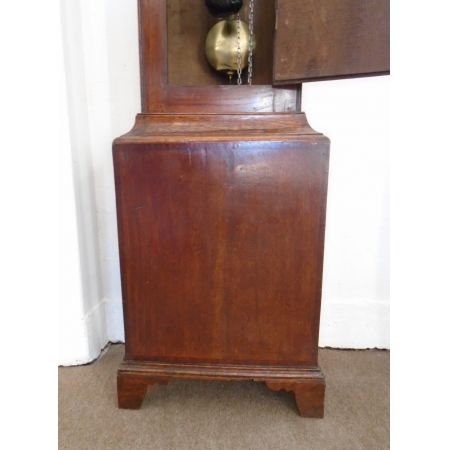 Georgianische original antike Standuhr, 18. Jahrhundert