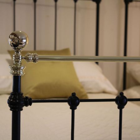 Zwei Originale Messing- und Eisenbetten, England 1890