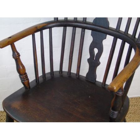 Original antiker Windsor Stuhl, 19. Jahrhundert