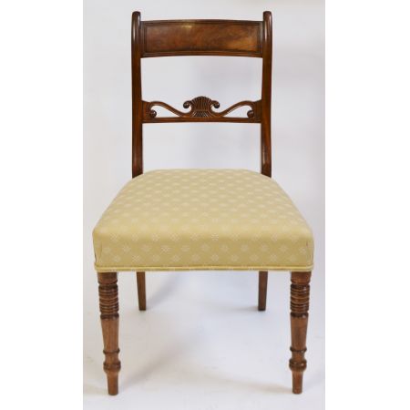 8 Original George III Massivholz Mahagoni Armstühle Stühle Set 1790 georgianisch