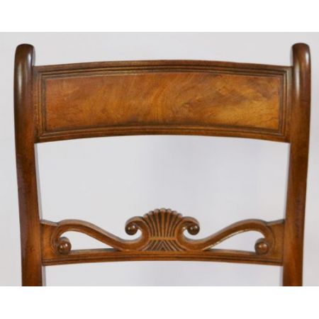 8 Original George III Massivholz Mahagoni Armstühle Stühle Set 1790 georgianisch