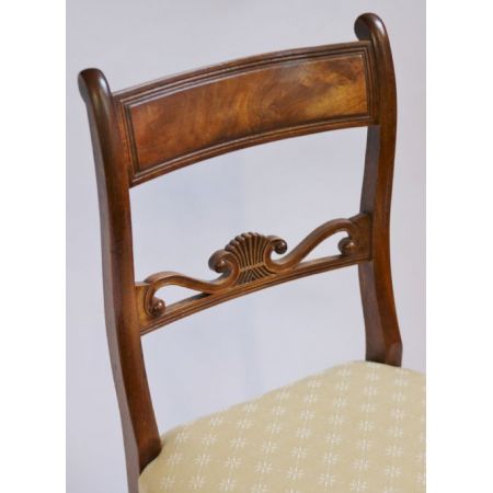 8 Original George III Massivholz Mahagoni Armstühle Stühle Set 1790 georgianisch