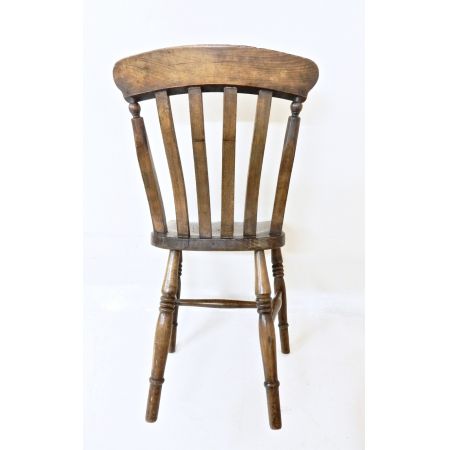 6 original viktorianische Ulmen Stühle Esszimmerstühle Massivholz 1850