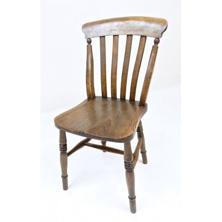 6 original viktorianische Ulmen Stühle Esszimmerstühle Massivholz 1850