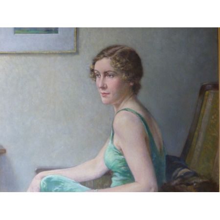 Porträt von Fräulein Kathleen Bell von Bertram Priestman von 1936