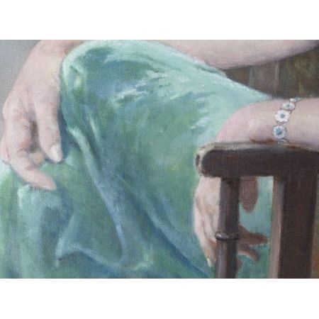 Porträt von Fräulein Kathleen Bell von Bertram Priestman von 1936