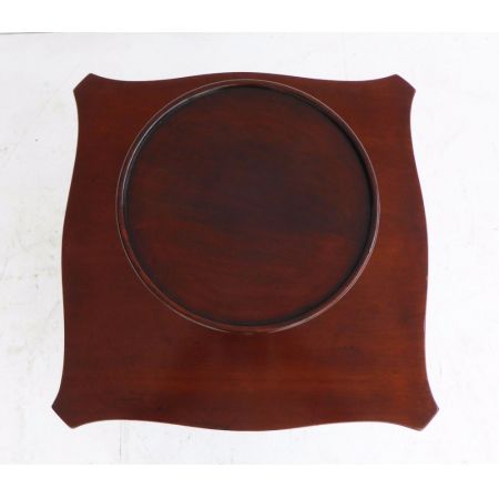 Seltenes edwardianisches Mahagoni Bücherregal/ Revolving Bookcase 1890 Massivholz