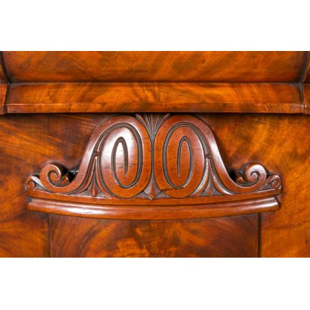 Viktorianisches antikes Breakfront Mahagoni Sideboard Massivholz 1850