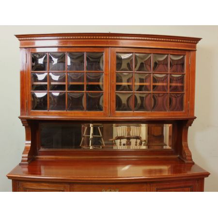 Edwardianisches antikes Sideboard Buffetschrank Mahagoni Massivholz 1900