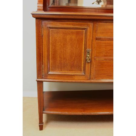 Edwardianisches antikes Sideboard Buffetschrank Mahagoni Massivholz 1900