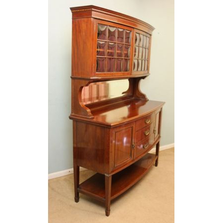 Edwardianisches antikes Sideboard Buffetschrank Mahagoni Massivholz 1900