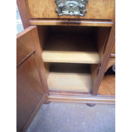 Edwardianisches Massivholz Eiche Sideboard antik Dresser 1890