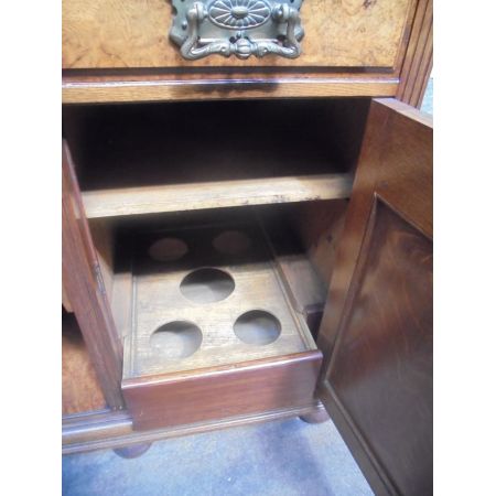 Edwardianisches Massivholz Eiche Sideboard antik Dresser 1890