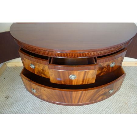 Original antike Waring & Gillow Mahagoni Massivholz Kommode 1900