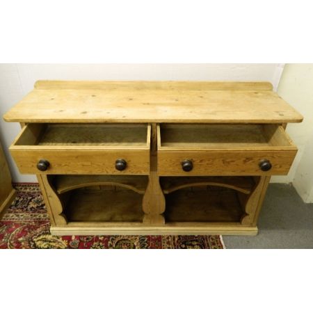 Antiker Beistelltisch Sideboard Kiefer Weichholz 1880