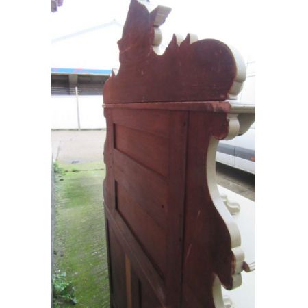 Original antikes französisches lackiertes Sideboard / Buffetschrank Massivholz 1900