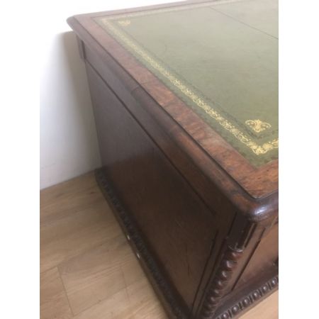 Wunderschöner original antiker Schreibtisch Massivholz Eiche