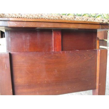 Ungewöhnlicher Original antiker Edwardian Klavierhocker, 19. Jahrhundert, Mahagoni Massivholz