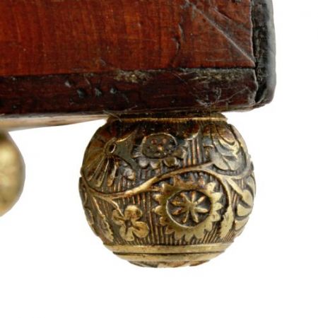 Georgianische antike Teedose 18. Jahrhundert