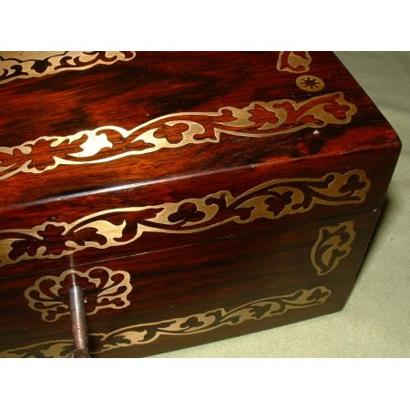 Wunderschönes Schmuckkästchen, Palisanderholz, Regency 1830
