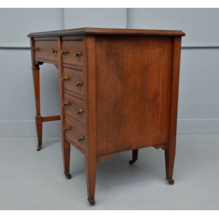 Eleganter Original antiker Edwardian Ladies Desk, Mahagoni Massivholz, 1900