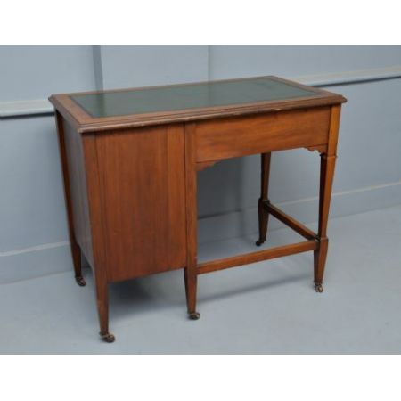 Eleganter Original antiker Edwardian Ladies Desk, Mahagoni Massivholz, 1900