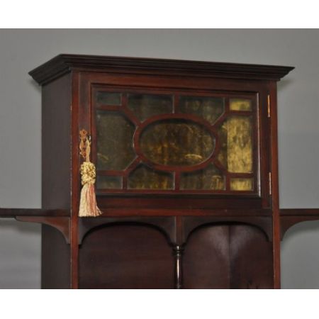 Attraktiver, kleiner antiker Viktorianischer Bonheur du Jour Schreibtisch, Mahagoni Massivholz