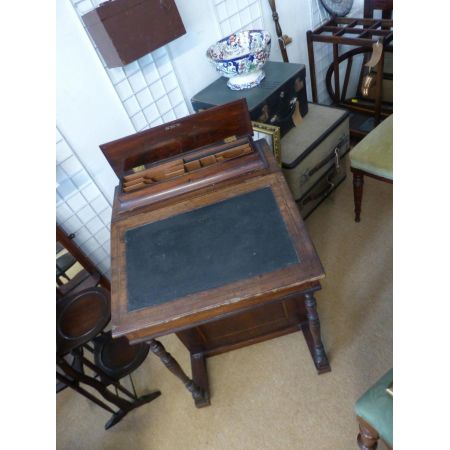 Edwardianischer antiker Davenport Schreibtisch, 19. Jahrhundert, Mahagoni