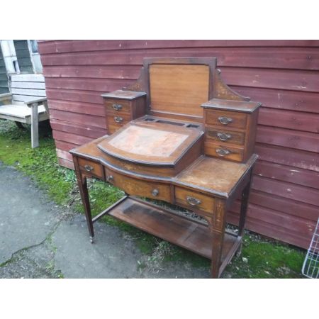 Spätviktorianischer Palisaner Schreibtisch, Bonheur du Jour, 1890