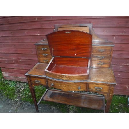 Spätviktorianischer Palisaner Schreibtisch, Bonheur du Jour, 1890