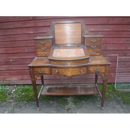 Spätviktorianischer Palisaner Schreibtisch, Bonheur du Jour, 1890