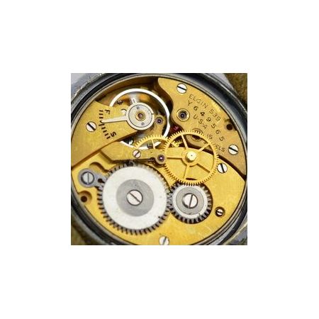 Antike original englische United States Air Force Armbanduhr, Elgin a-11, 1945