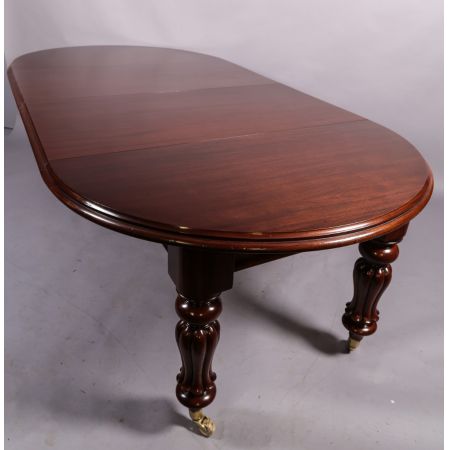 Englischer antiker Viktorianischer Esstisch, Mahagoni, 1850