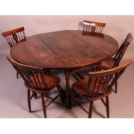 Hübscher englischer antiker Georgianischer Esstisch, 1690