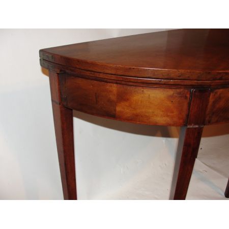 Georgianischer englischer Beistelltisch antik Mahagoni, 1800