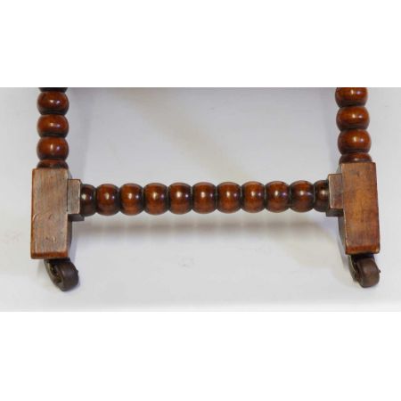 Eleganter antiker original Viktorianischer Beistelltisch, Walnuss, Gepäckablage, 19. Jahrhundert