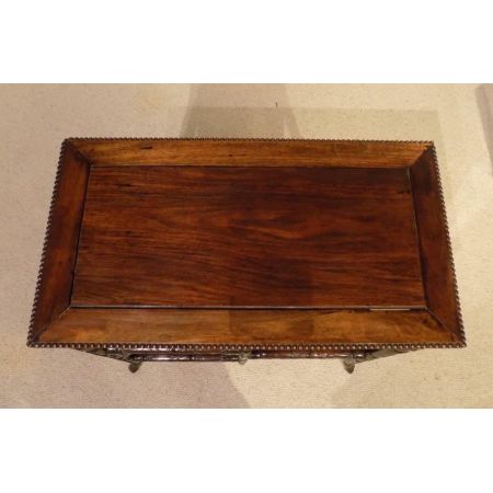 Original antiker Beistelltisch, chinesisches Hartholz, 1880