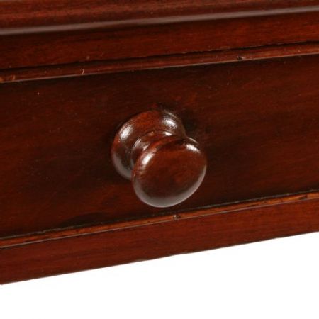 Original antiker Viktorianischer Schreibtisch, Mahagoni, 1860