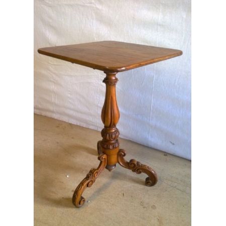 Dekorativer Beistelltisch, Walnussholz, 1860