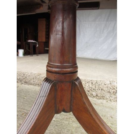 Antiker original britischer Esstisch, Mahagoni Massivholz, 19. Jahrhundert