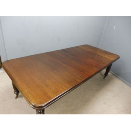 Viktorianischer antiker Esstisch, Mahagoni, 1880, ausziehbar