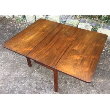 Antiker Georgian Mahagoni Esstisch, 1800