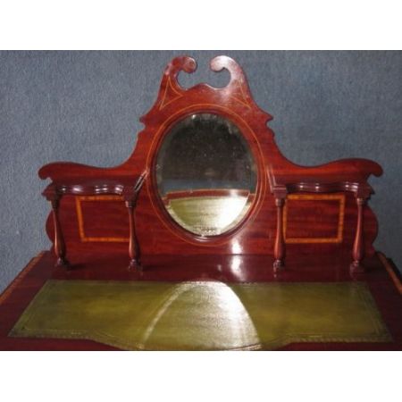 Edwardianischer antiker Mahagoni Schreibtisch Ladies Desk, 1900