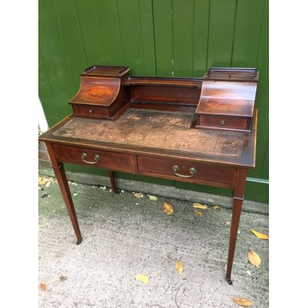 Edwardianischer antiker Lady Schreibtisch, Mahagoni, spätes 19./frühes 20. Jahrhundert